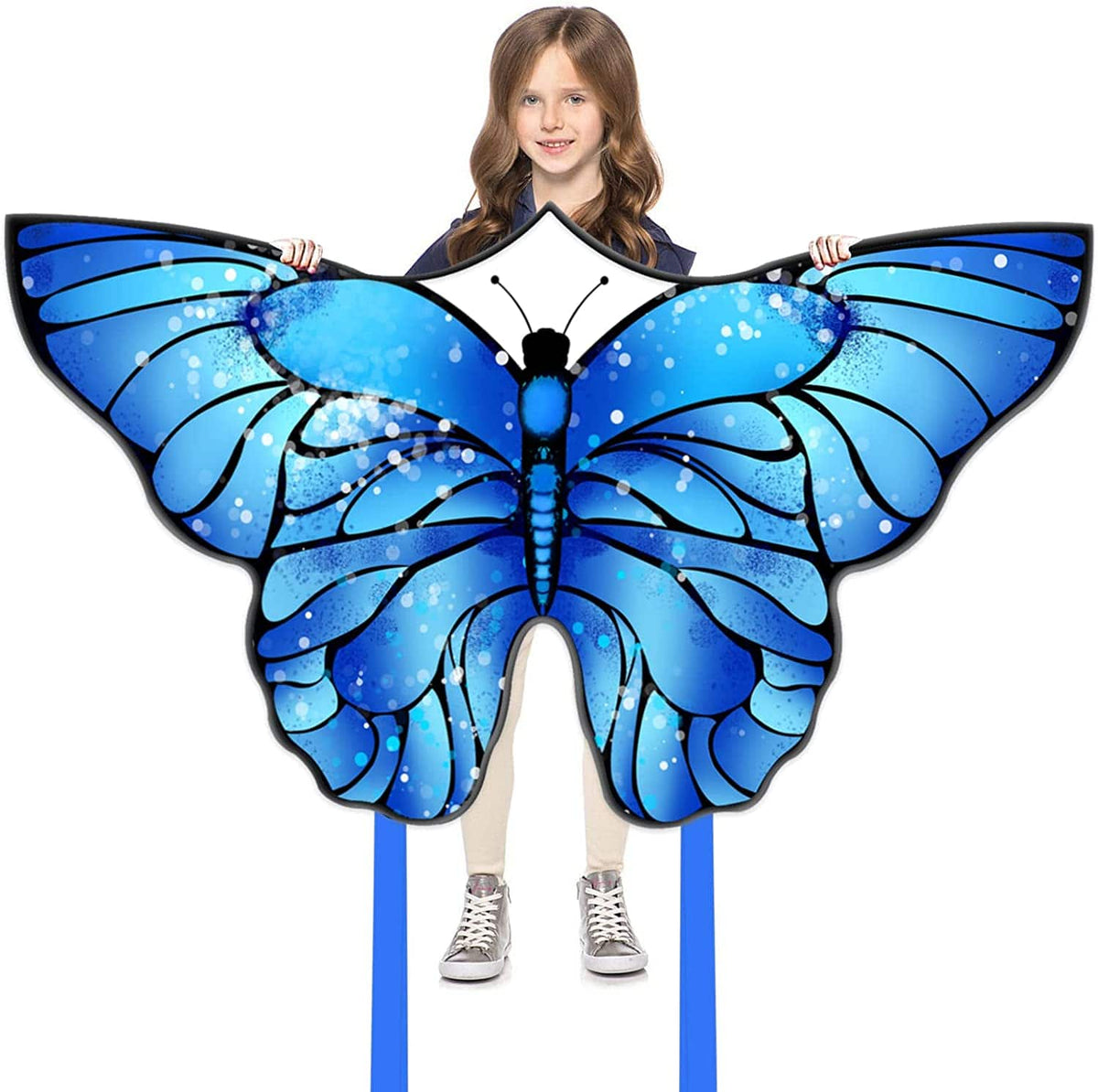 KITE for Kids and Adults Amazing Colorful Butterfly Kite for Outdoor Games and A