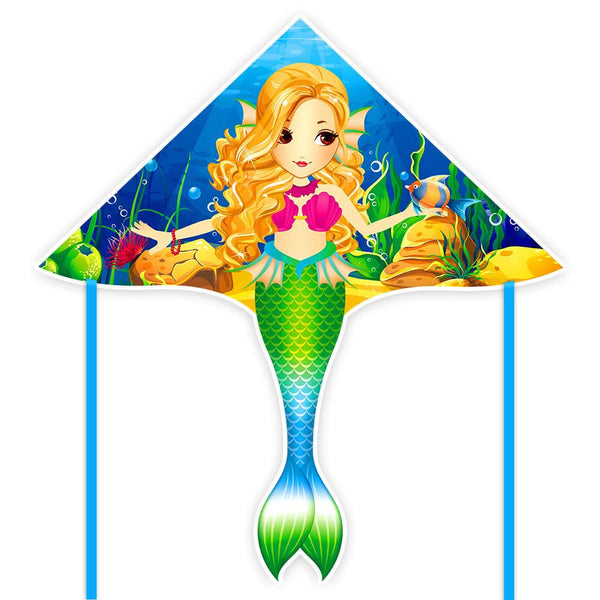 Mint's Colorful Life Mermaid Delta Kite 00191892515809