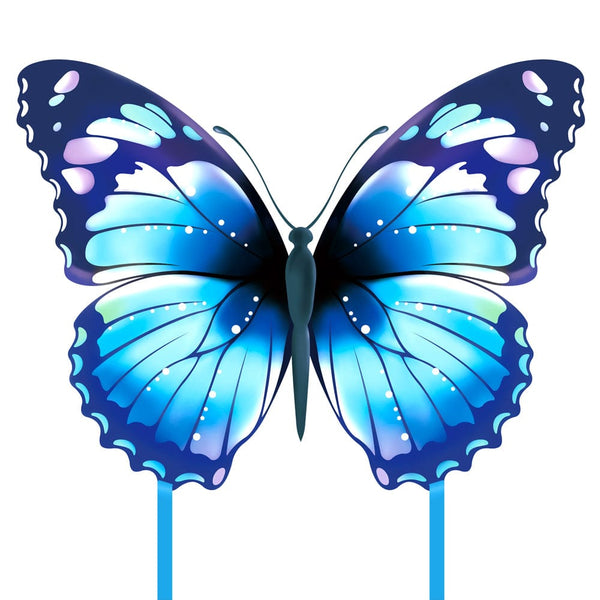 Mint's Colorful Life Mint's Colorful Life Blue Butterfly Kite for Kids & Adults 00656516155163