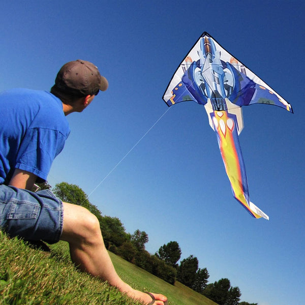 Kangyue Mint's Colorful Life Delta Airplane Kite for Kids 00656516107650