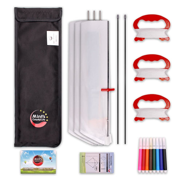 Kangyue Mint's Colorful Life Diamond DIY Kite Kits Bulk (3 Pack) 00656516086856