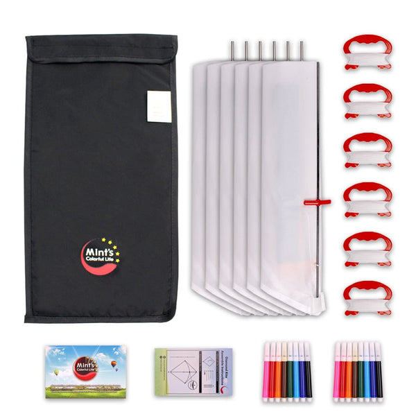 Mint's Colorful Life Mint"s Colorful Life Diamond DIY Kite Making Kit Bulk (6 Pack) 00656516093212