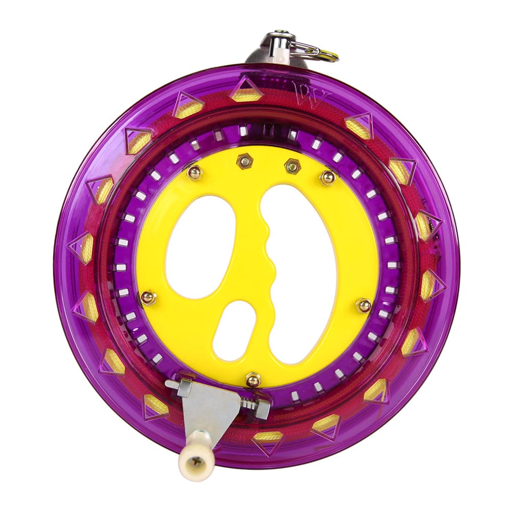 Kite String Reel Winder with 600ft Line (Purple)-Mint's Colorful Life
