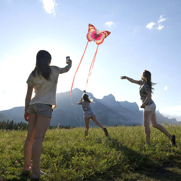 Mint's Colorful Life Mint's Colorful Life Pink Butterfly Kite for Kids & Adults 00656516131310