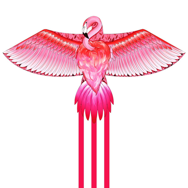 Mint's Colorful Life Pink Kite for Kids Adults, Easy to Fly Large Flamingo Kite 00191892516028