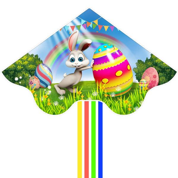 Kangyue Easter Kite Bunny Rabbit for Kids-Mint's Colorful Life