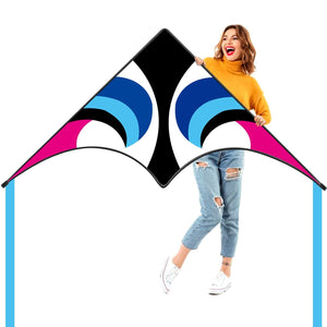 Kangyue Kaiciuss Delta Kite for Kids & Adults Easy to Fly Large, Single Line Beach Kite 50132665448