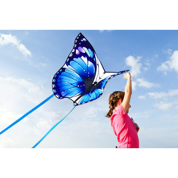 Mint's Colorful Life Mint's Colorful Life Blue Butterfly Kite for Kids & Adults 00656516155163