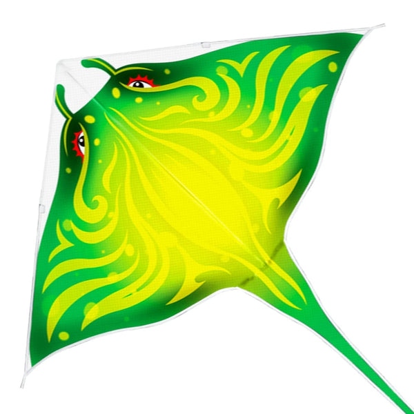 Kangyue Mint's Colorful Life Delta Devil Fish Kite (Green) 00656516048557