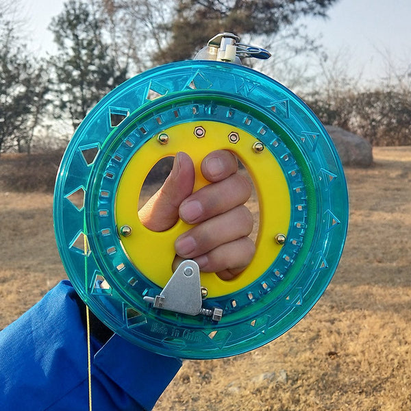 Kangyue Mint's Colorful Life Kite Reel Winder with 600 feet Line (Blue) 656516084999